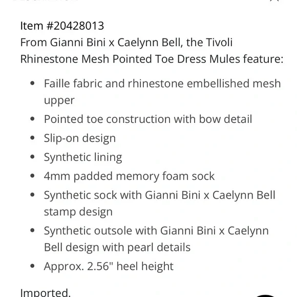 Gianni Bini Mesh Mules - Picture 9 of 9